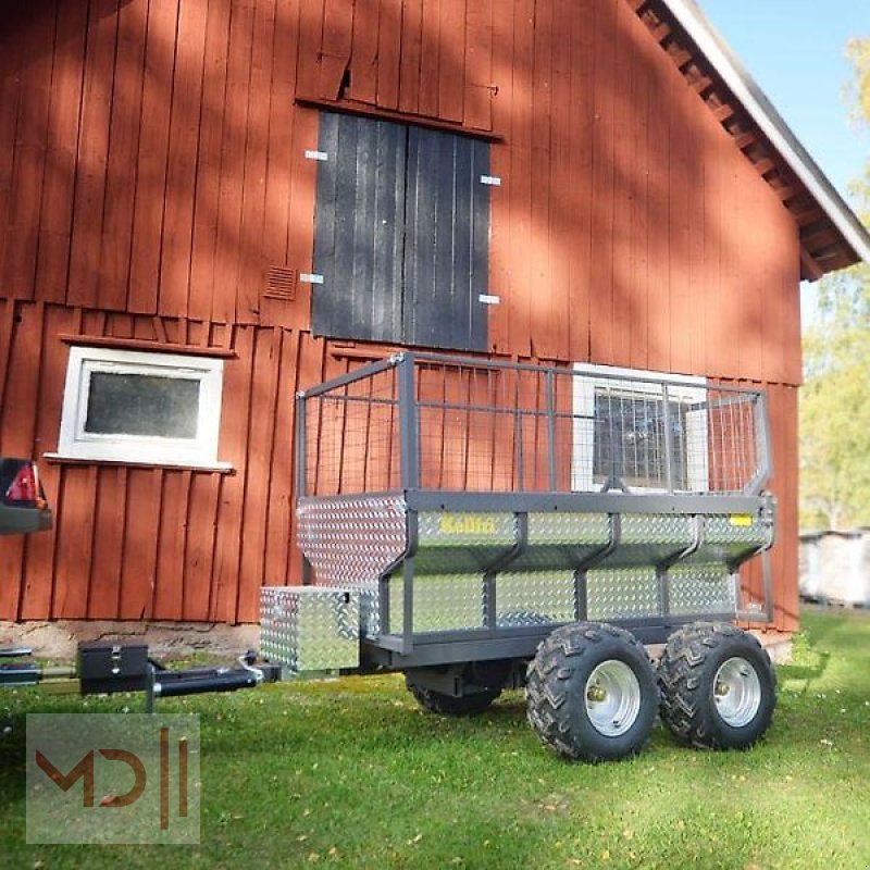 Kipper del tipo MD Landmaschinen Kellfri Kippanhänger Quad 1420 kg mit elektrohydraulischer Kippfunktion, Neumaschine In Zeven (Immagine 1)