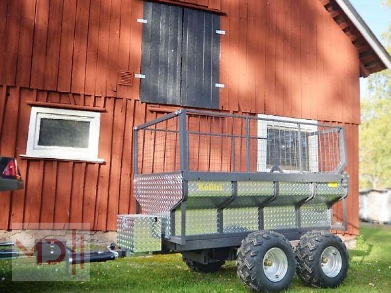 Kipper of the type MD Landmaschinen Kellfri Kippanhänger Quad 1420 kg mit elektrohydraulischer Kippfunktion, Neumaschine in Zeven (Picture 1)