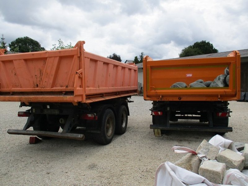 Kipper tipa Meiller 18 t Tandem Öl 3 Seiten mit Meiller-Bordmatik, 1 m Stahlaufbau, Gebrauchtmaschine u Rain-Gempfing (Slika 2)