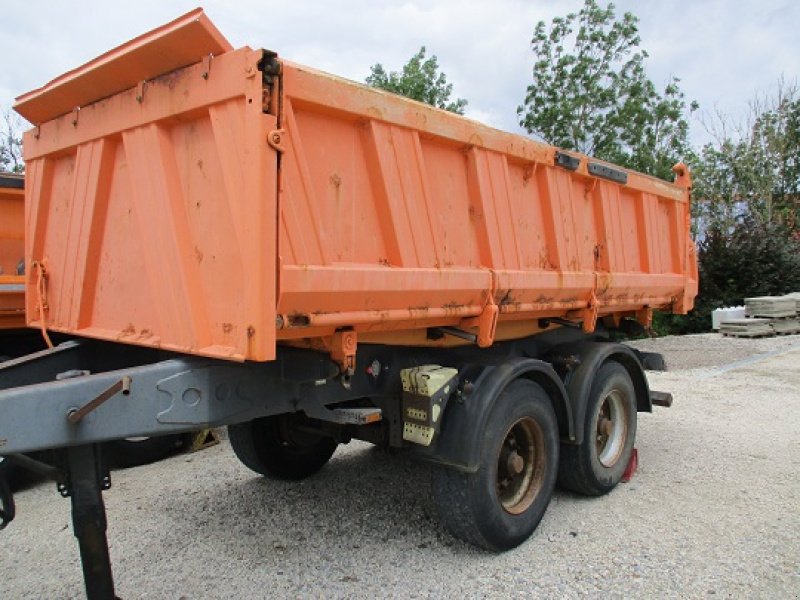 Kipper typu Meiller 18 t Tandem Öl 3 Seiten mit Meiller-Bordmatik, 1 m Stahlaufbau, Gebrauchtmaschine w Rain-Gempfing (Zdjęcie 3)