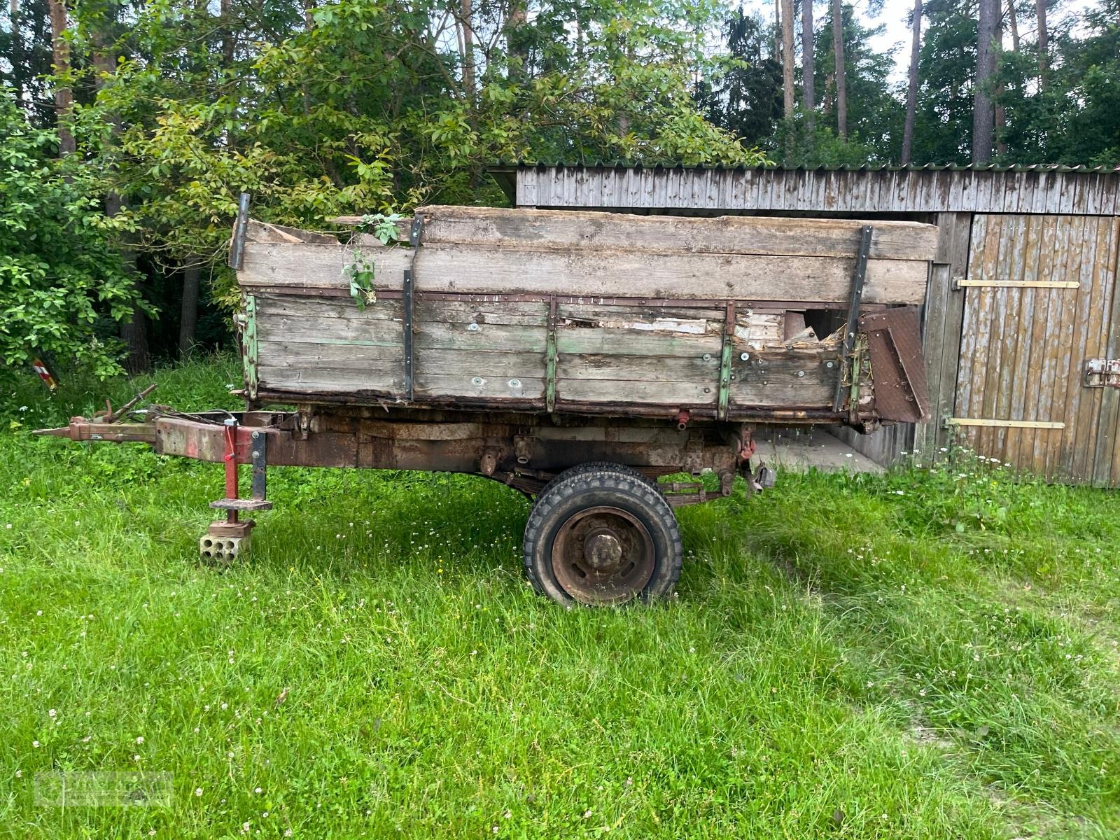 Kipper tip Meiller 8 to rep.bedüftig, Gebrauchtmaschine in Feuchtwangen (Poză 1)