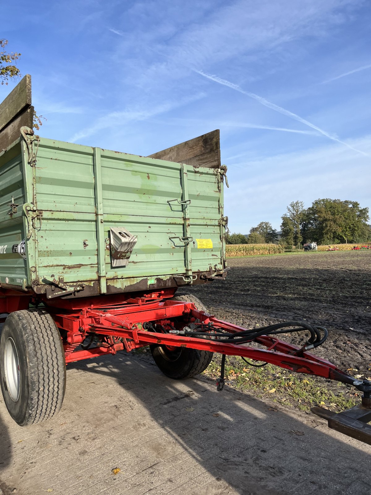 Kipper van het type Mengele MZDK 16000/2, Gebrauchtmaschine in Tecklenburg (Foto 3)