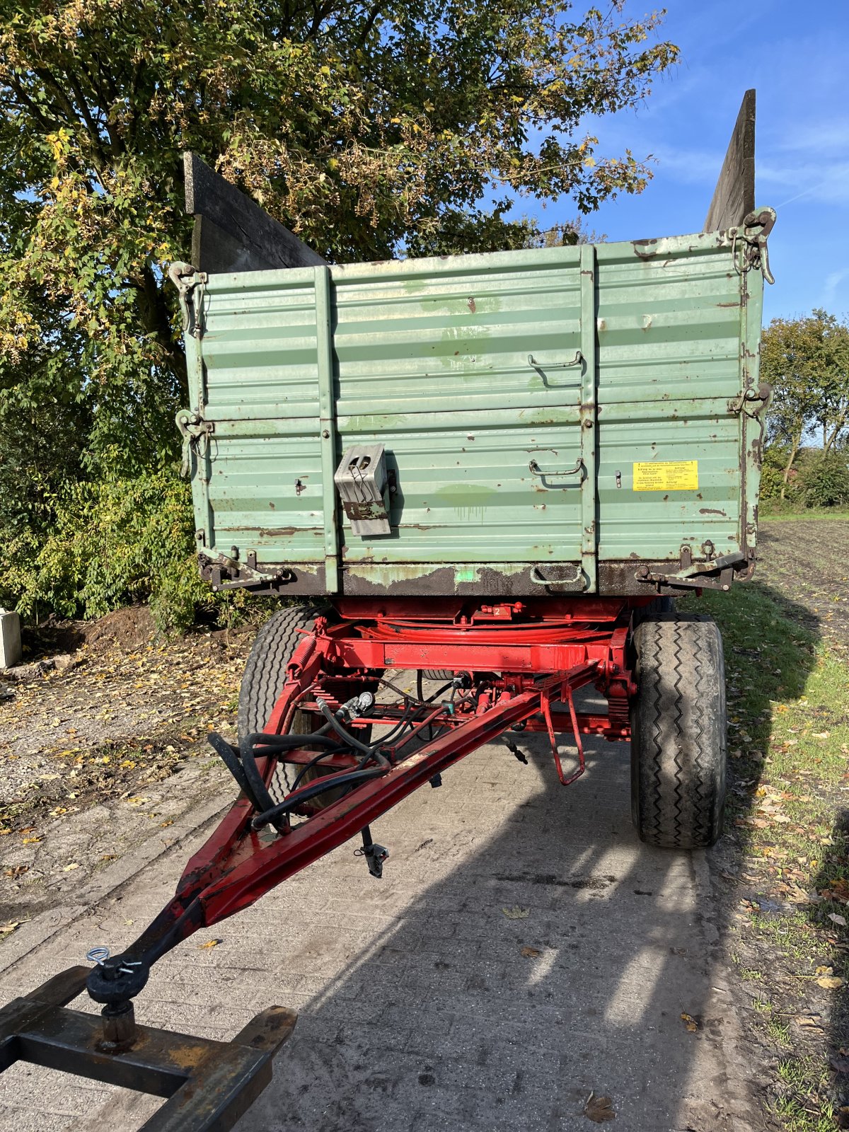 Kipper van het type Mengele MZDK 16000/2, Gebrauchtmaschine in Tecklenburg (Foto 4)