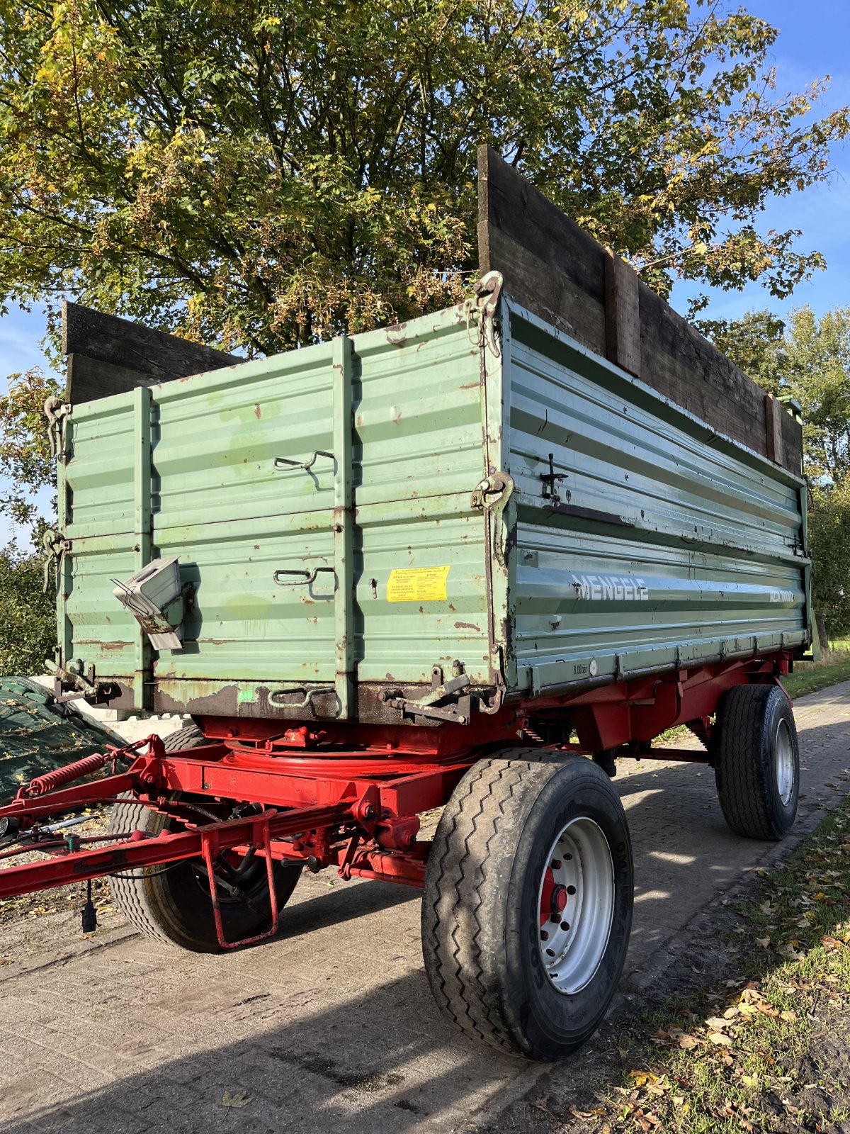 Kipper tip Mengele MZDK 16000/2, Gebrauchtmaschine in Tecklenburg (Poză 11)