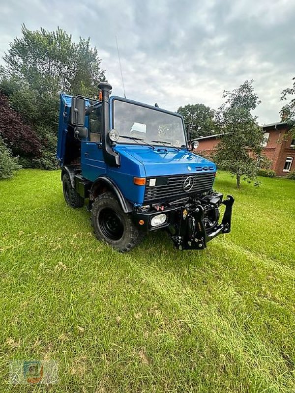 Kipper типа Mercedes-Benz U1200 Agrar Heckkraftheber Kipper Lesnik U424 inkl. Mwst, Gebrauchtmaschine в Fitzen (Фотография 10)