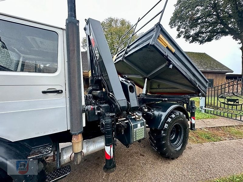 Kipper типа Mercedes-Benz U1450 427 HIAB 100 Kran Kipper 425/75R20 TÜV, Gebrauchtmaschine в Fitzen (Фотография 20)