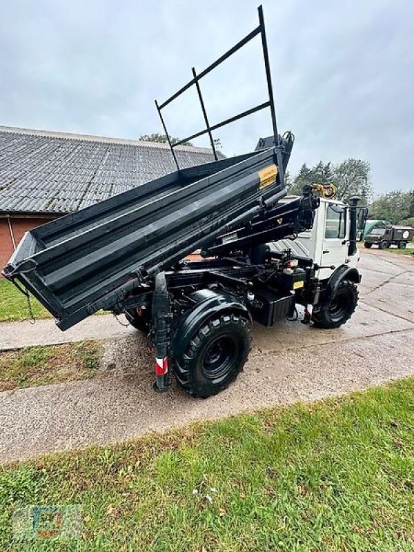 Kipper typu Mercedes-Benz U1450 427 HIAB 100 Kran Kipper 425/75R20 TÜV, Gebrauchtmaschine w Fitzen (Zdjęcie 12)