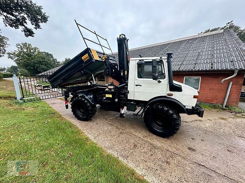 Kipper del tipo Mercedes-Benz U1450 427 HIAB 100 Kran Kipper 425/75R20 TÜV, Gebrauchtmaschine en Fitzen (Imagen 13)