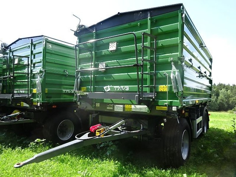 Kipper del tipo Metal-Fach T 711-3-GG 16 Tonnen - Toppreis- Rollplane-, Neumaschine en Neureichenau (Imagen 12)