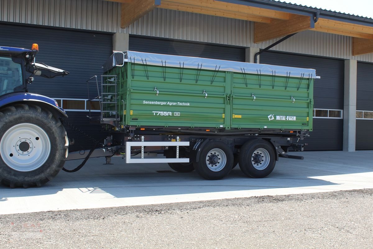 Kipper van het type Metal-Fach T 755- 18 to. Tandemkipper-NEU, Neumaschine in Eberschwang (Foto 2)