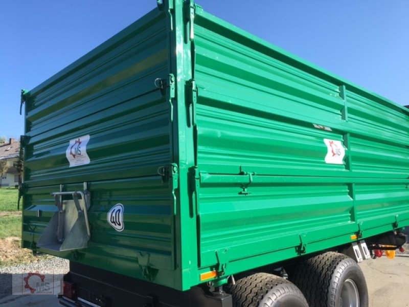 Kipper van het type MS 16t Druckluft LED 40km/h Hydr. Stützfuß Tandem, Neumaschine in Tiefenbach (Foto 7)