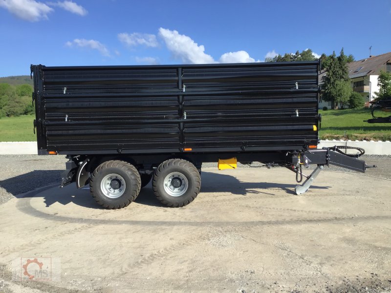 Kipper van het type MS 16t Druckluft LED 40km/h Hydr. Stützfuß Tandem, Neumaschine in Tiefenbach (Foto 1)