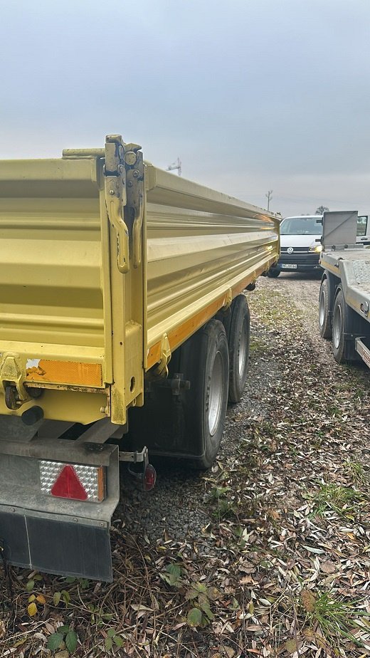 Kipper tip Müller-Mitteltal 14.5 t 3 Seiten Kipper, niedriege Bauhöhe 1 m, Breitreifen, Alurampen, Gebrauchtmaschine in Rain-Gempfing (Poză 4)