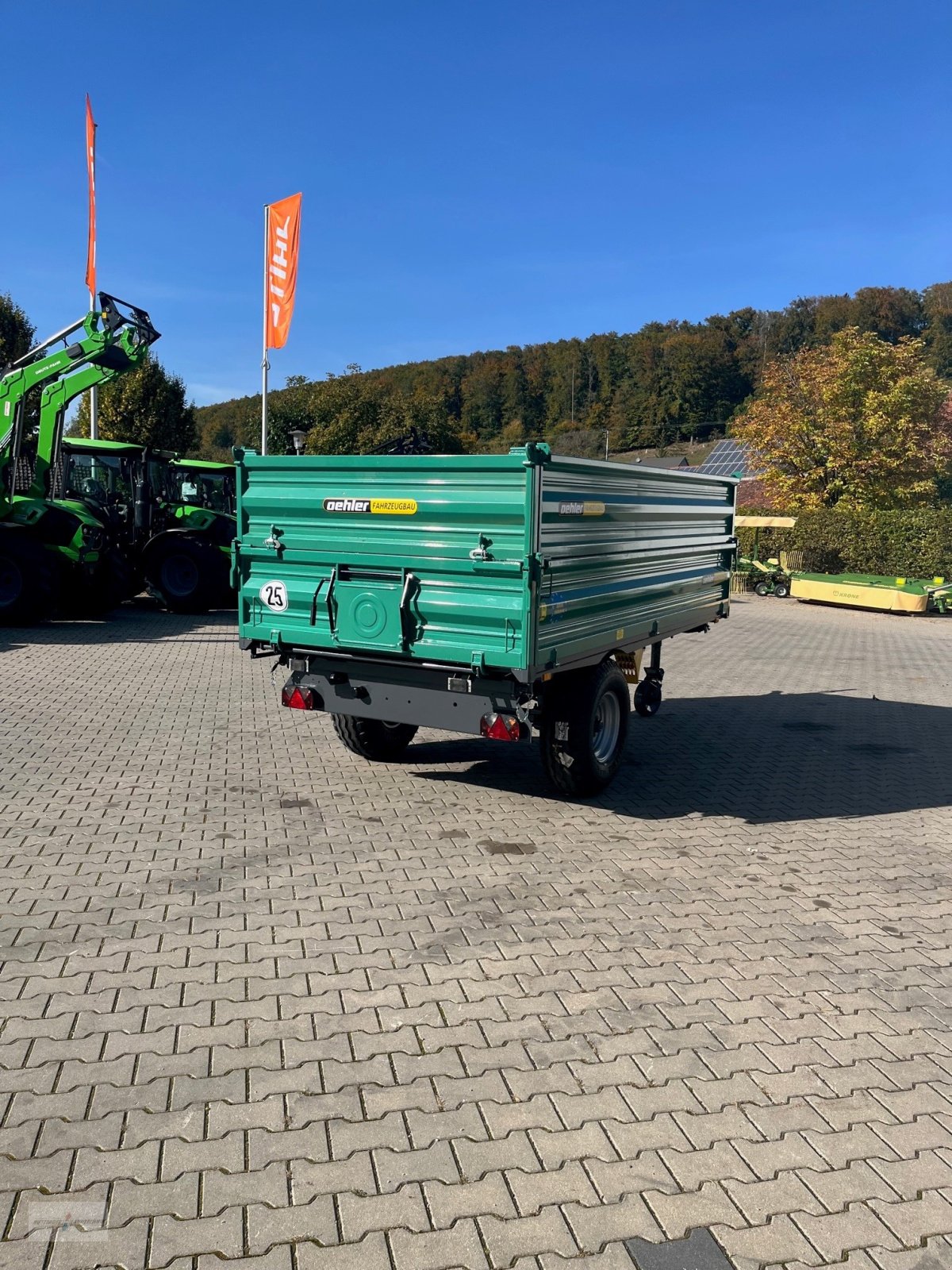 Kipper van het type Oehler EDK 60 S, Neumaschine in Treuchtlingen (Foto 3)