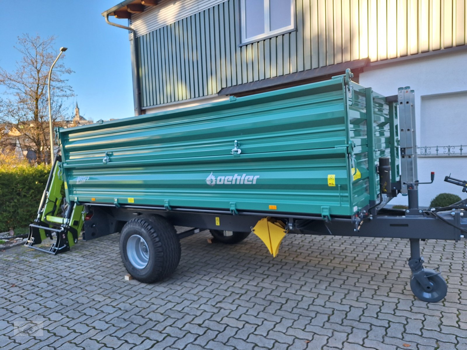 Kipper des Typs Oehler OL EDK 65 ECO PLUS , (4m Brücke) *NEU* 6,5to., Pendelaufsätze, Auflaufbremse+ Rückmatik, ZV, 25Km/h., Neumaschine in Tschirn (Bild 10)