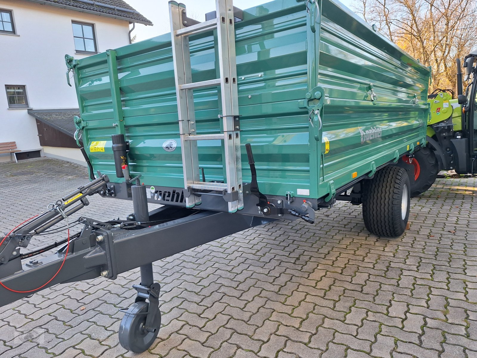 Kipper a típus Oehler OL EDK 65 ECO PLUS , (4m Brücke) *NEU* 6,5to., Pendelaufsätze, Auflaufbremse+ Rückmatik, ZV, 25Km/h., Neumaschine ekkor: Tschirn (Kép 12)