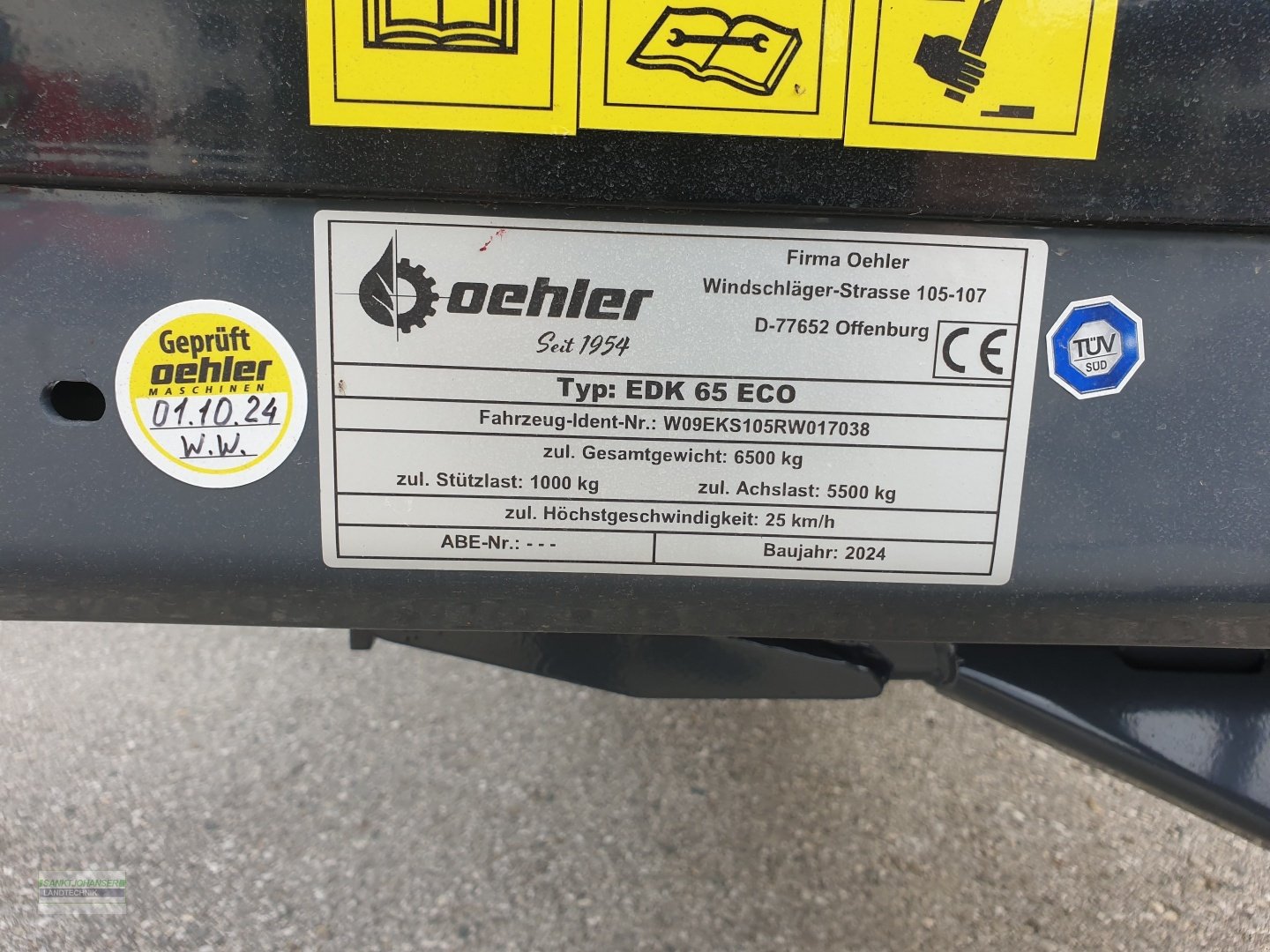 Kipper tip Oehler OL EDK 65 ECO, Neumaschine in Diessen (Poză 11)