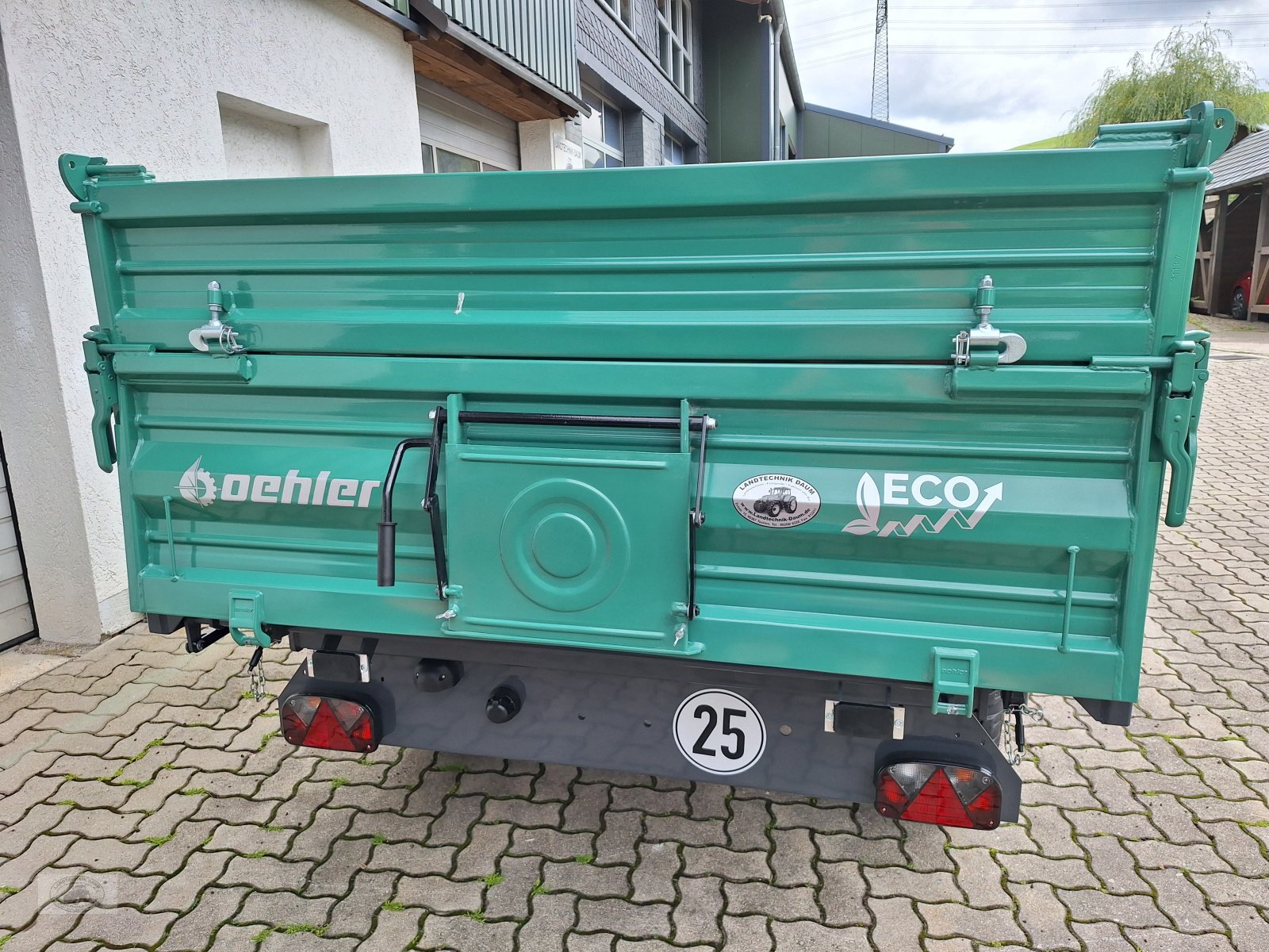 Kipper του τύπου Oehler OL EDK65 ECO *NEU* 6,5to., Stahlaufsätze, Auflaufbremse+ Rückmatik, 25Km/h. *Sonderaktion-Stihl*, Neumaschine σε Tschirn (Φωτογραφία 8)