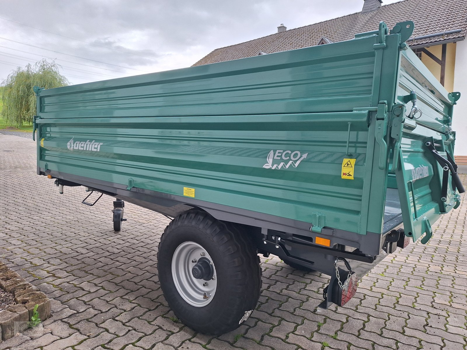 Kipper typu Oehler OL EDK65 ECO *NEU* 6,5to., Stahlaufsätze, Auflaufbremse+ Rückmatik, 25Km/h. *Sonderaktion-Stihl*, Neumaschine v Tschirn (Obrázek 9)