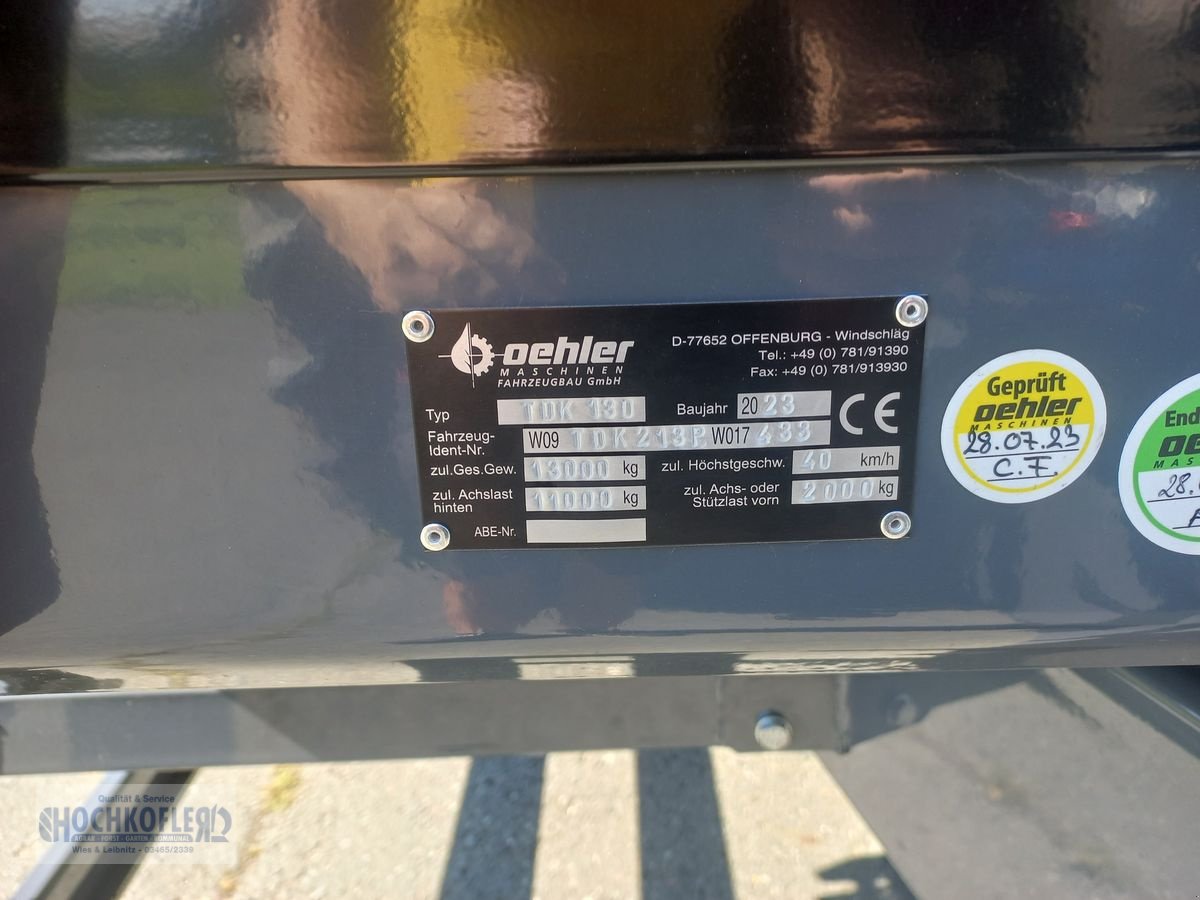 Kipper του τύπου Oehler OL TDK 130, Neumaschine σε Wies (Φωτογραφία 7)