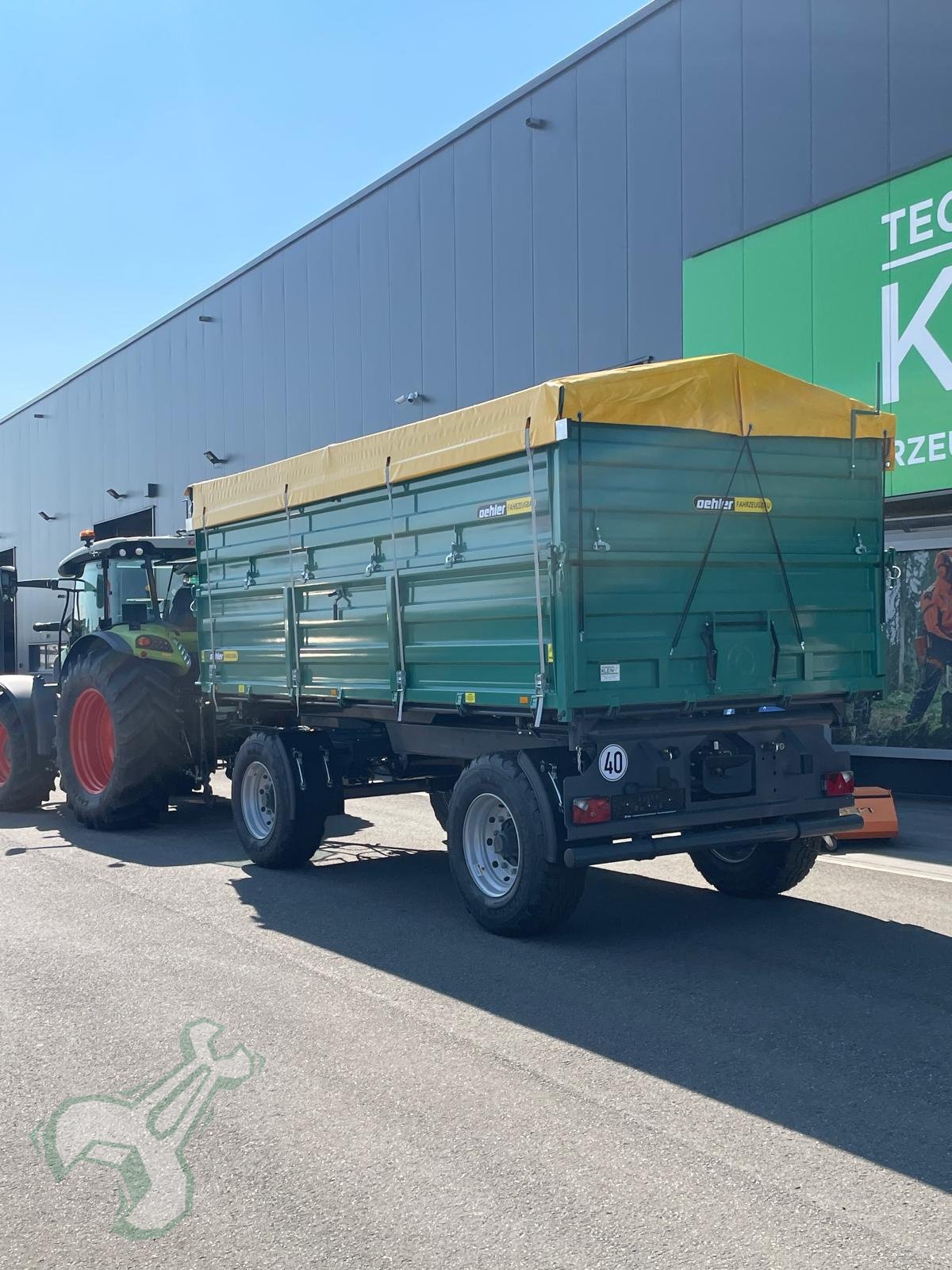 Kipper van het type Oehler OL ZDK 180, Neumaschine in Neustadt an der Weinstraße (Foto 2)