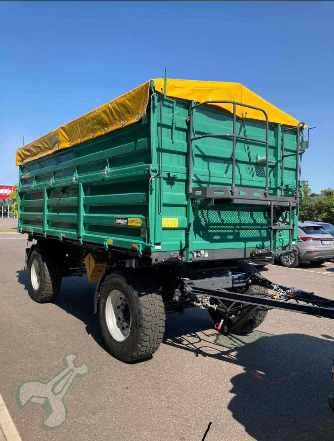 Kipper van het type Oehler OL ZDK 180, Neumaschine in Neustadt an der Weinstraße (Foto 4)