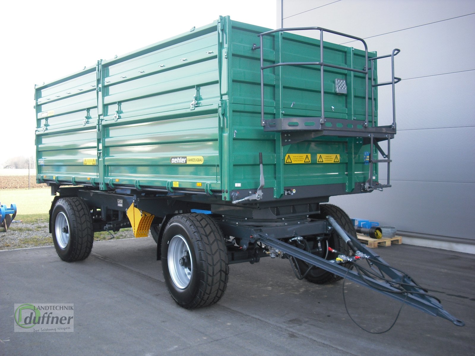 Kipper van het type Oehler OL ZDK 180, Neumaschine in Hohentengen (Foto 2)