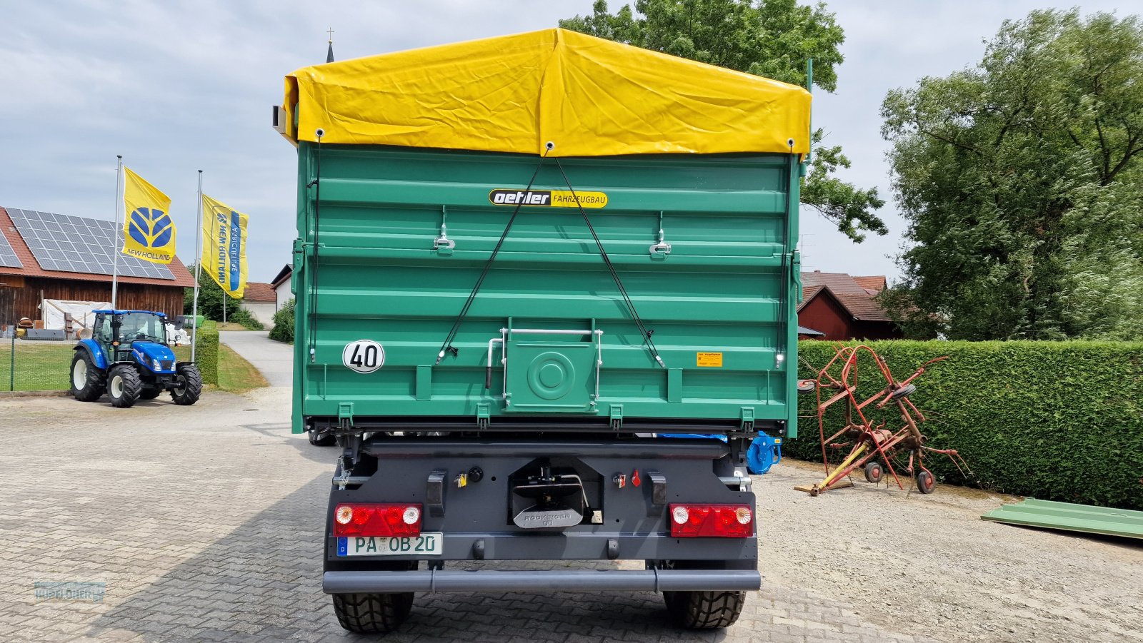 Kipper типа Oehler OL ZDK 180, Gebrauchtmaschine в Vilshofen (Фотография 2)