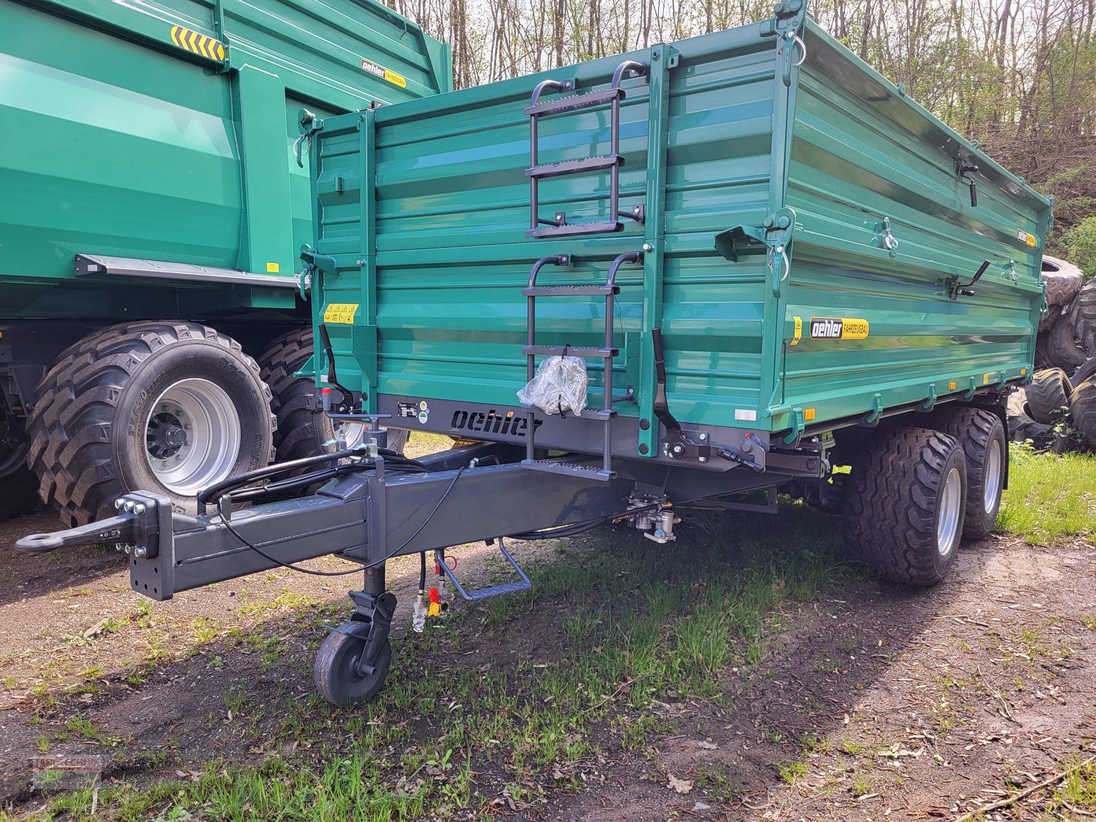 Kipper van het type Oehler TDK 130, Neumaschine in Kirkel-Altstadt (Foto 1)