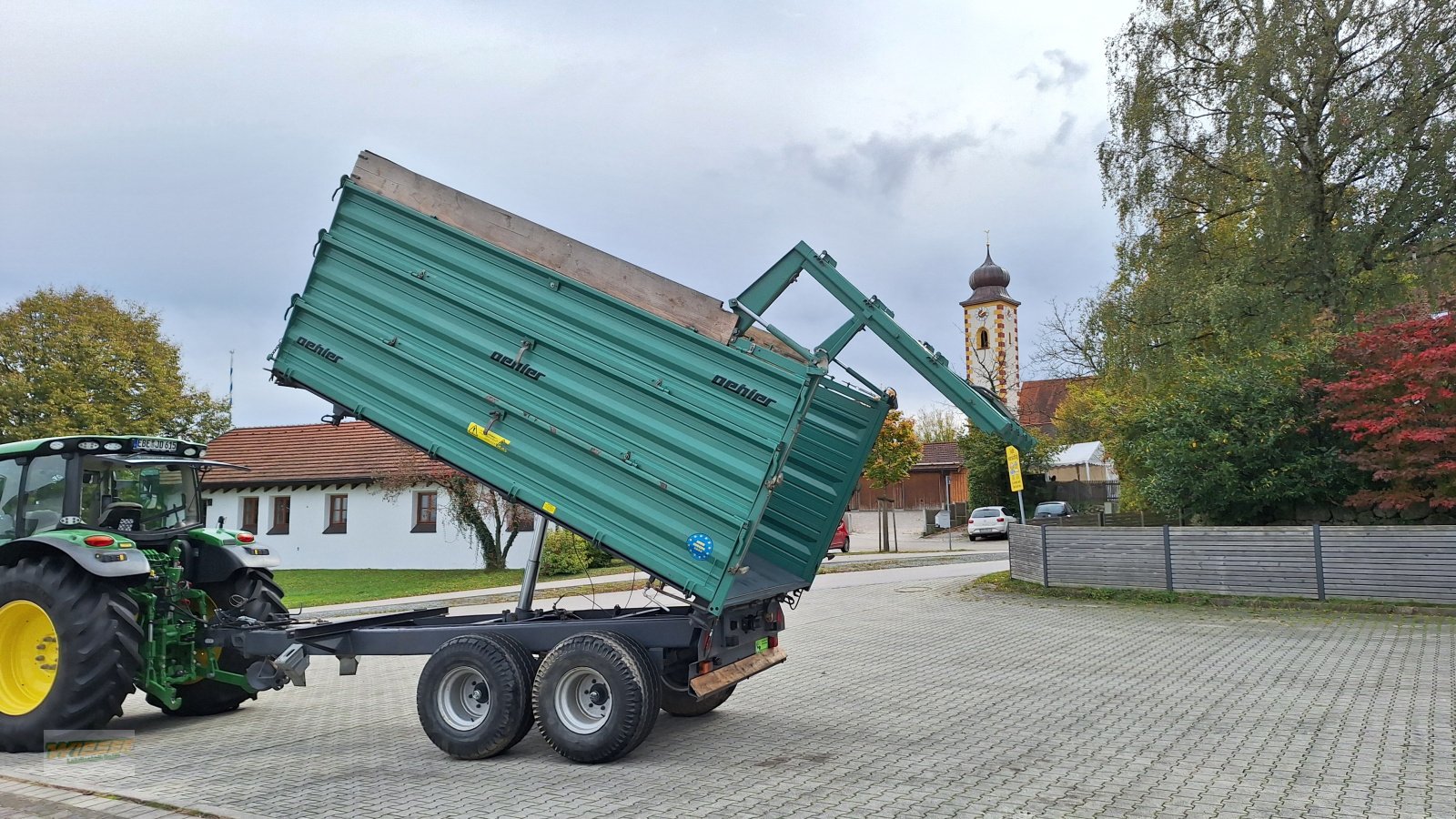 Kipper van het type Oehler TDK 80, Gebrauchtmaschine in Frauenneuharting (Foto 2)