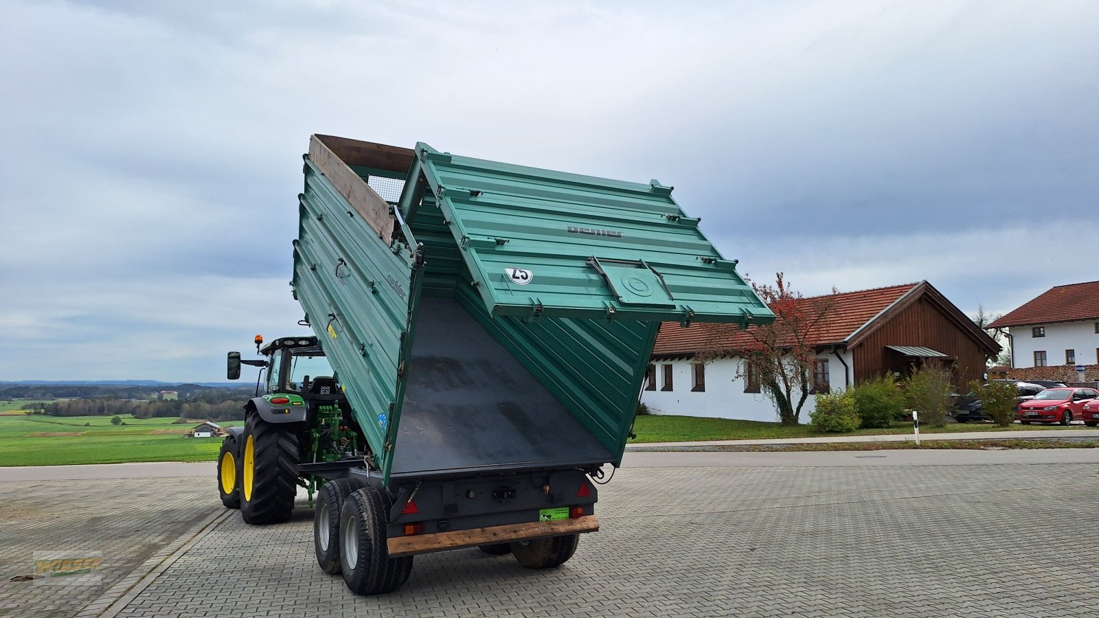 Kipper Türe ait Oehler TDK 80, Gebrauchtmaschine içinde Frauenneuharting (resim 3)