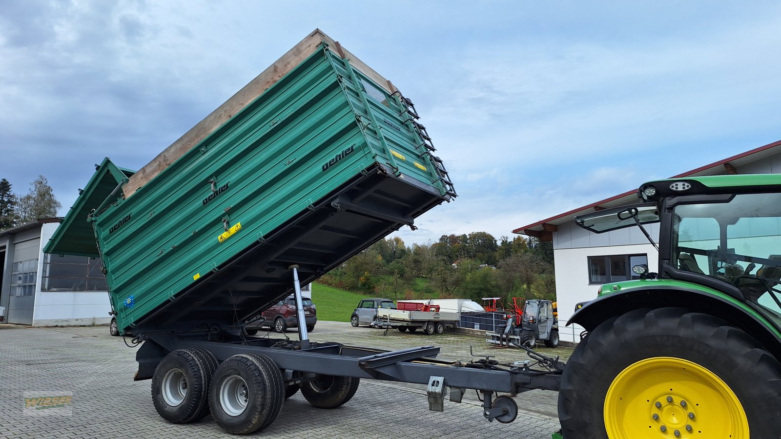 Kipper van het type Oehler TDK 80, Gebrauchtmaschine in Frauenneuharting (Foto 8)