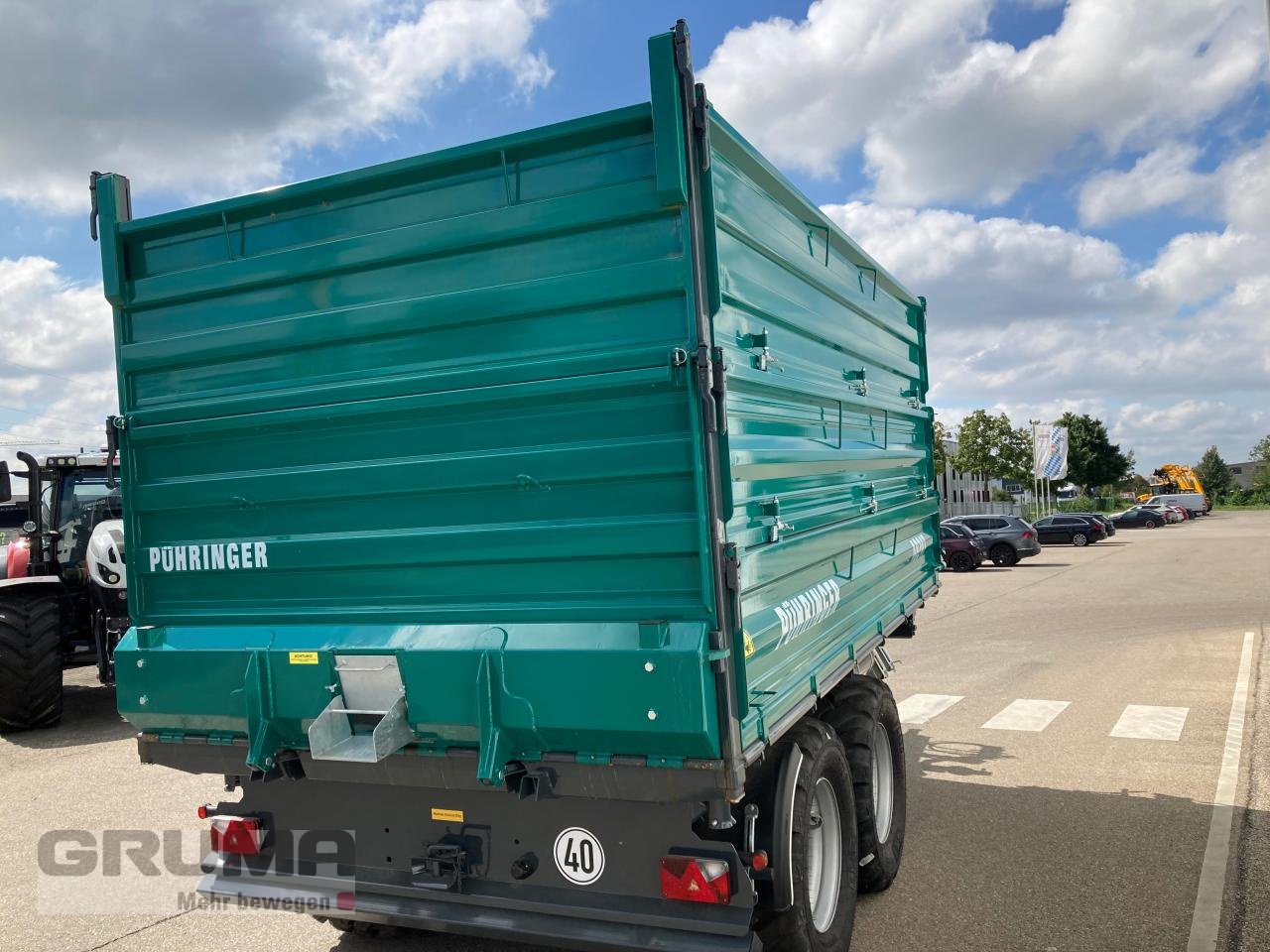 Kipper van het type Pühringer 4824 T, Neumaschine in Friedberg-Derching (Foto 3)