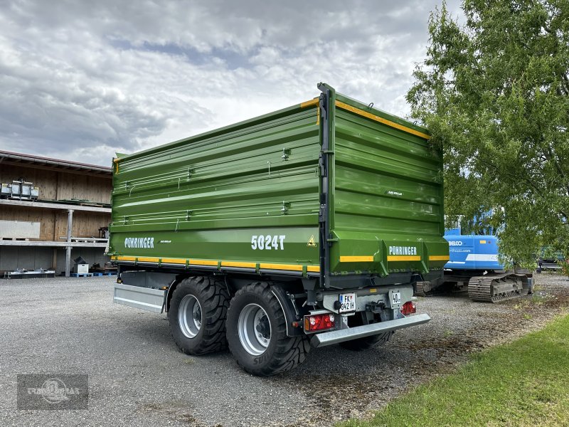 Kipper tipa Pühringer 5024 T Hardox mit Aufsatzwände, Neumaschine u Rankweil