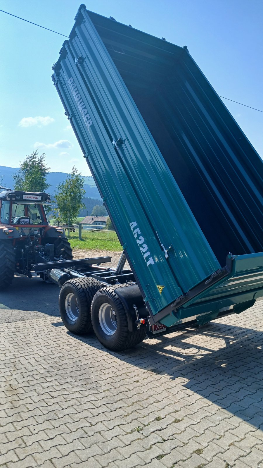 Kipper typu Pühringer Dreiseitenkipper, Tandemkipper, Kipper, 4522LT, Neumaschine v Bad Kötzting (Obrázek 7)