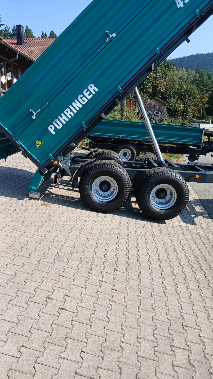 Kipper van het type Pühringer Dreiseitenkipper, Tandemkipper, Kipper, 4522LT, Neumaschine in Bad Kötzting (Foto 16)