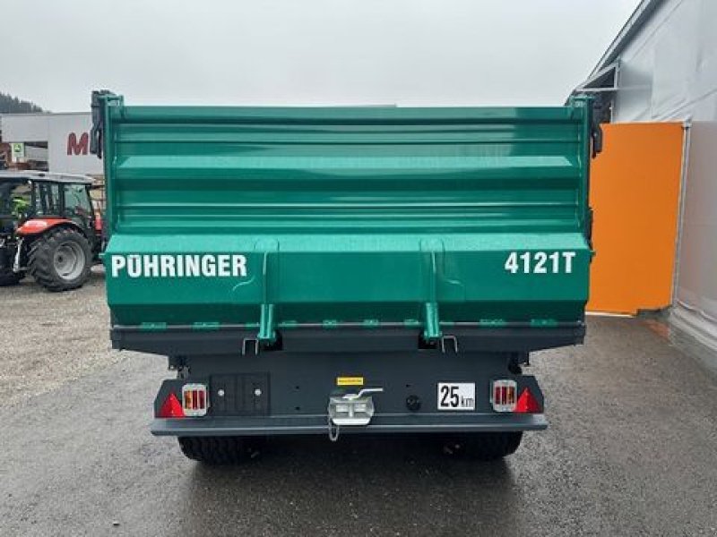 Kipper tip Pühringer Tandem-Dreiseitenkipper 4121T 10to Druckluft, Neumaschine in Tamsweg (Poză 15)