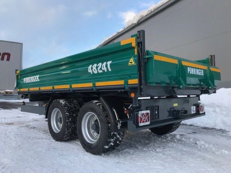 Kipper van het type Pühringer Tandem-Dreiseitenkipper 4824T 16to 4,80x2,48m, Neumaschine in Tamsweg (Foto 17)