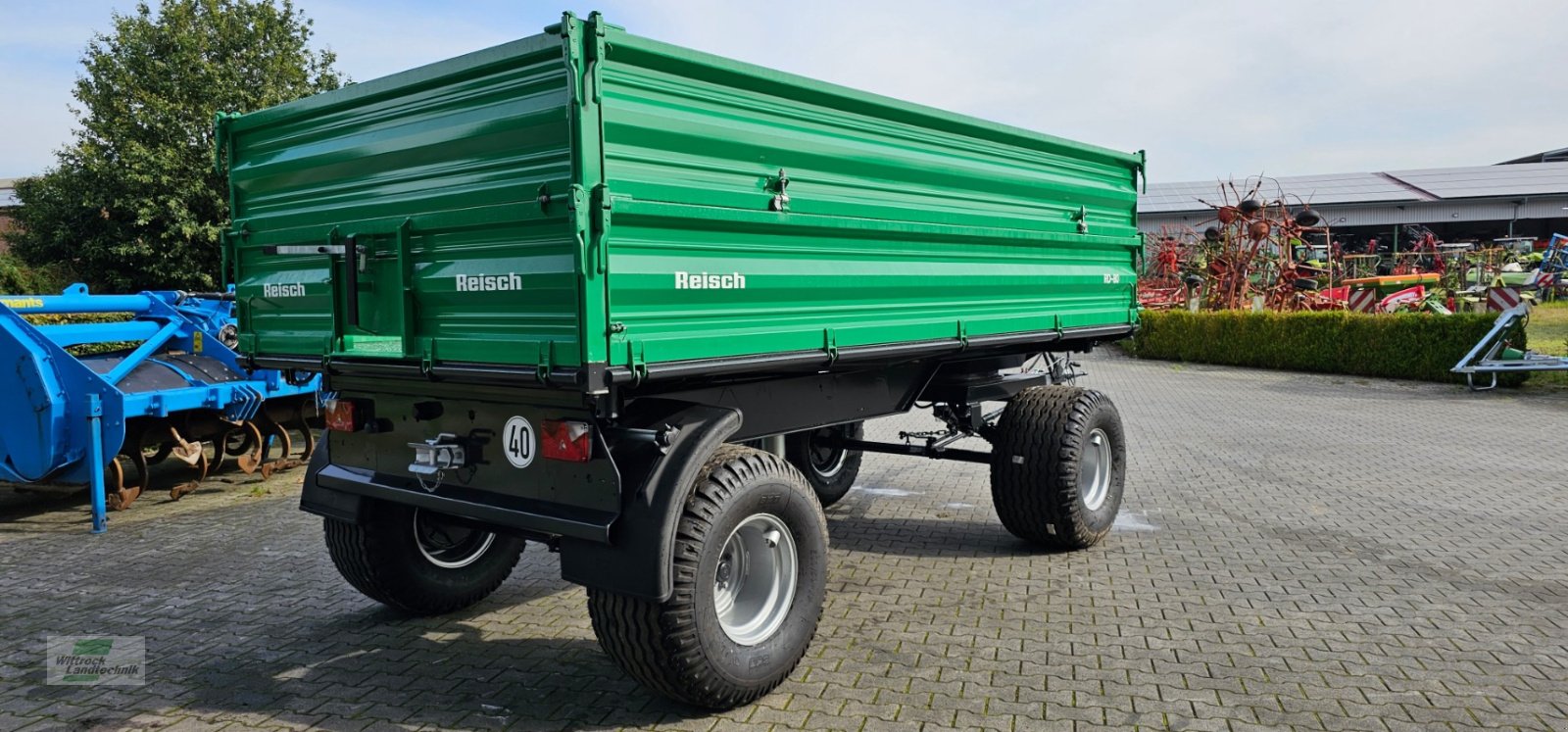 Kipper van het type Reisch RD-80.450, Neumaschine in Rhede / Brual (Foto 5)