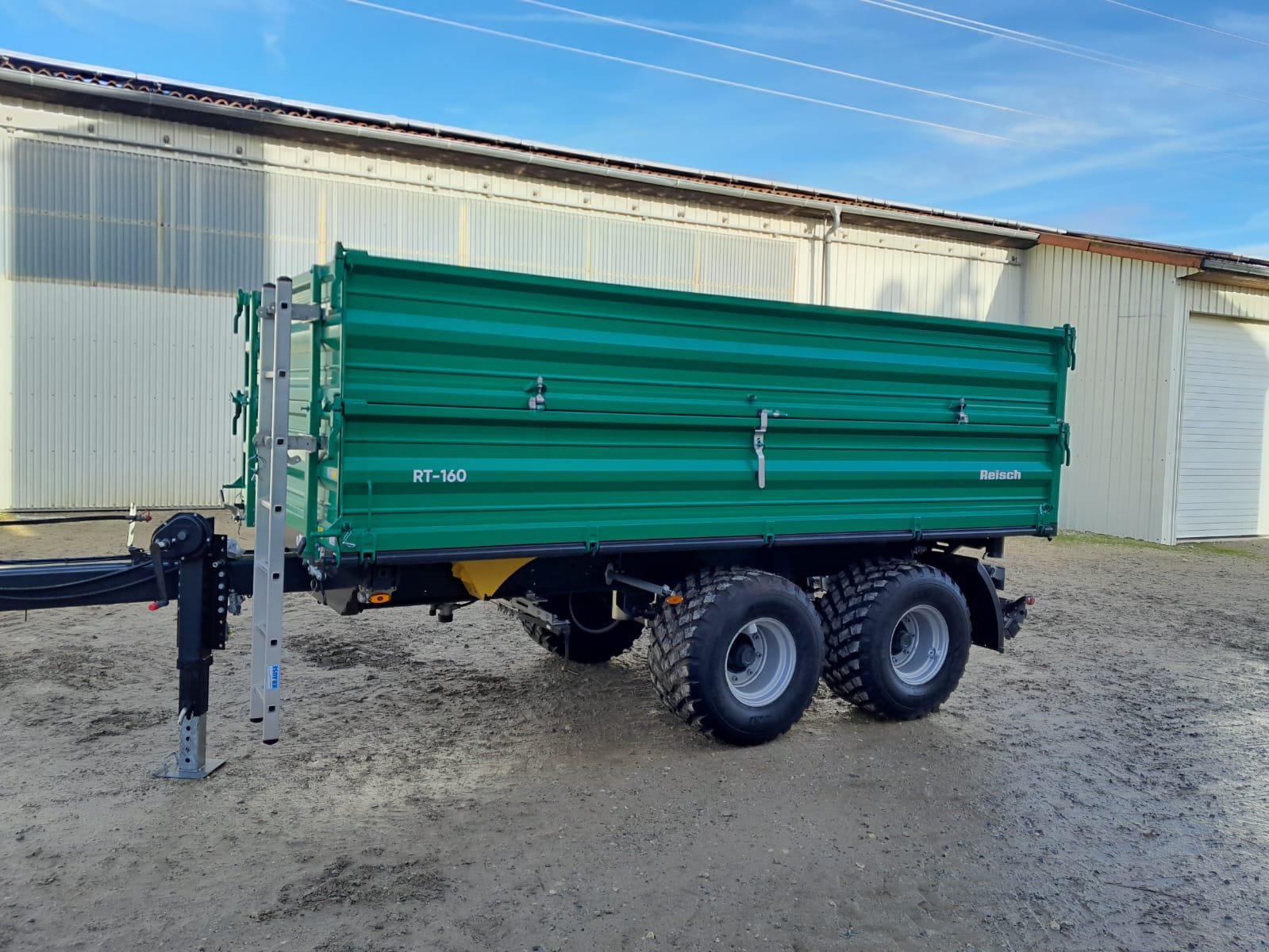 Kipper van het type Reisch RT 160.450, Neumaschine in Westhausen (Foto 1)