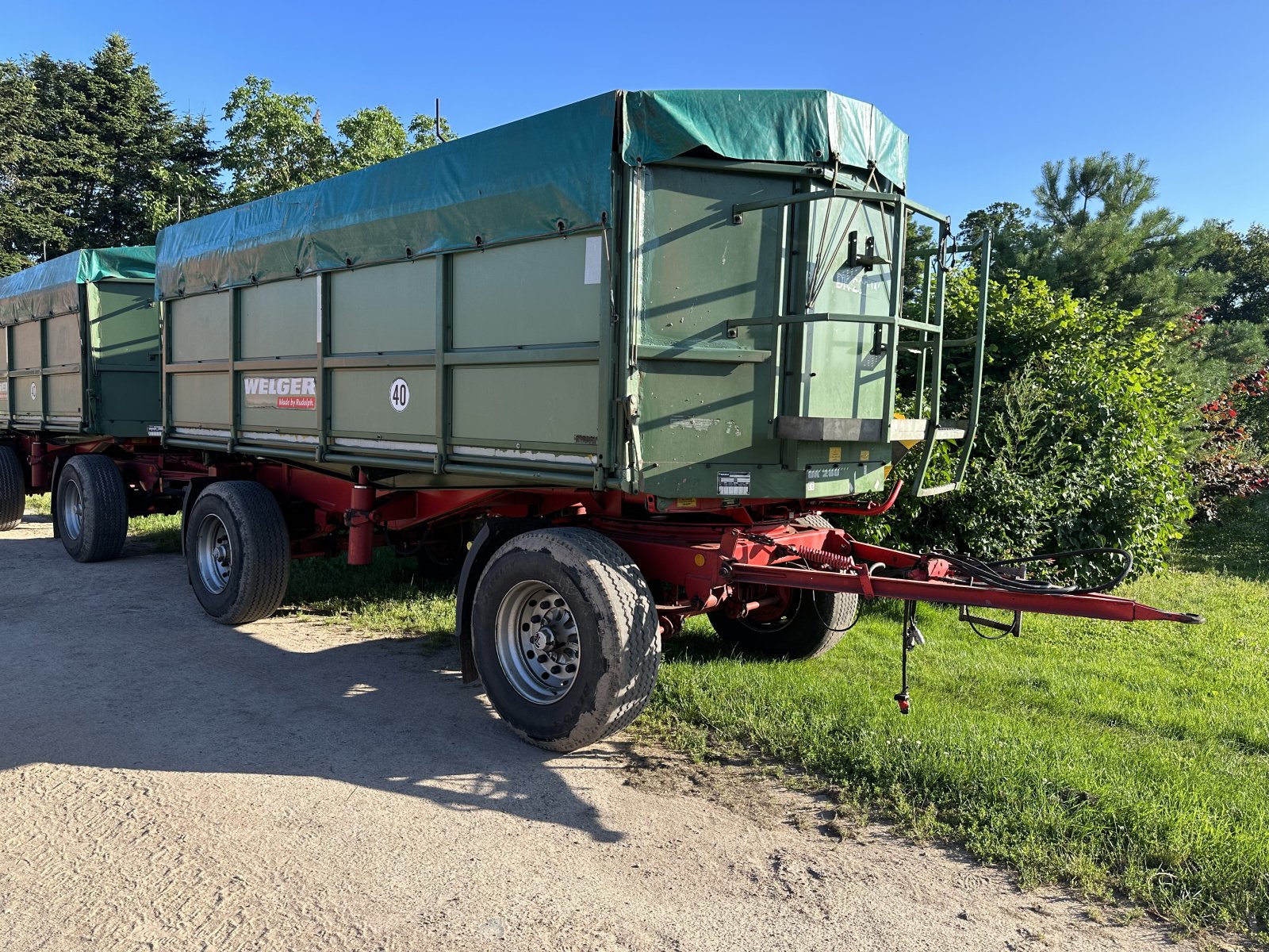 Kipper tip Rudolph DK 280 W, Gebrauchtmaschine in Schweringen (Poză 2)