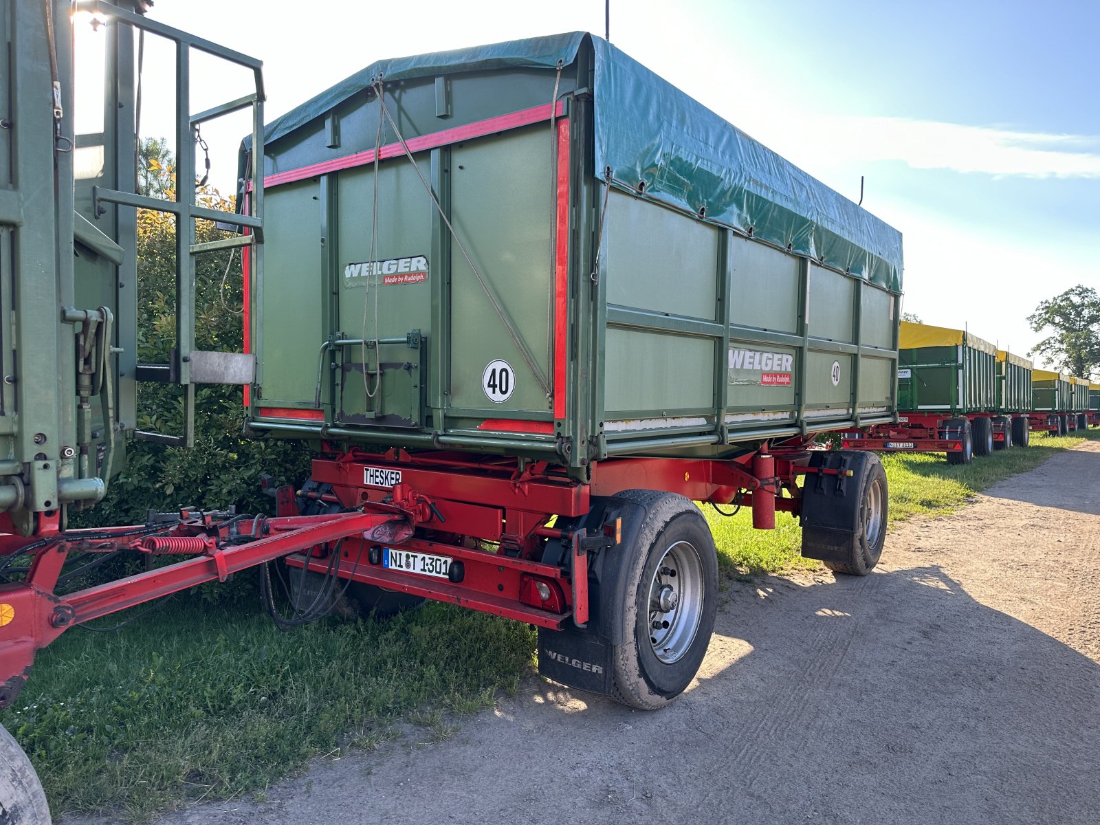 Kipper van het type Rudolph DK 280 W, Gebrauchtmaschine in Schweringen (Foto 4)