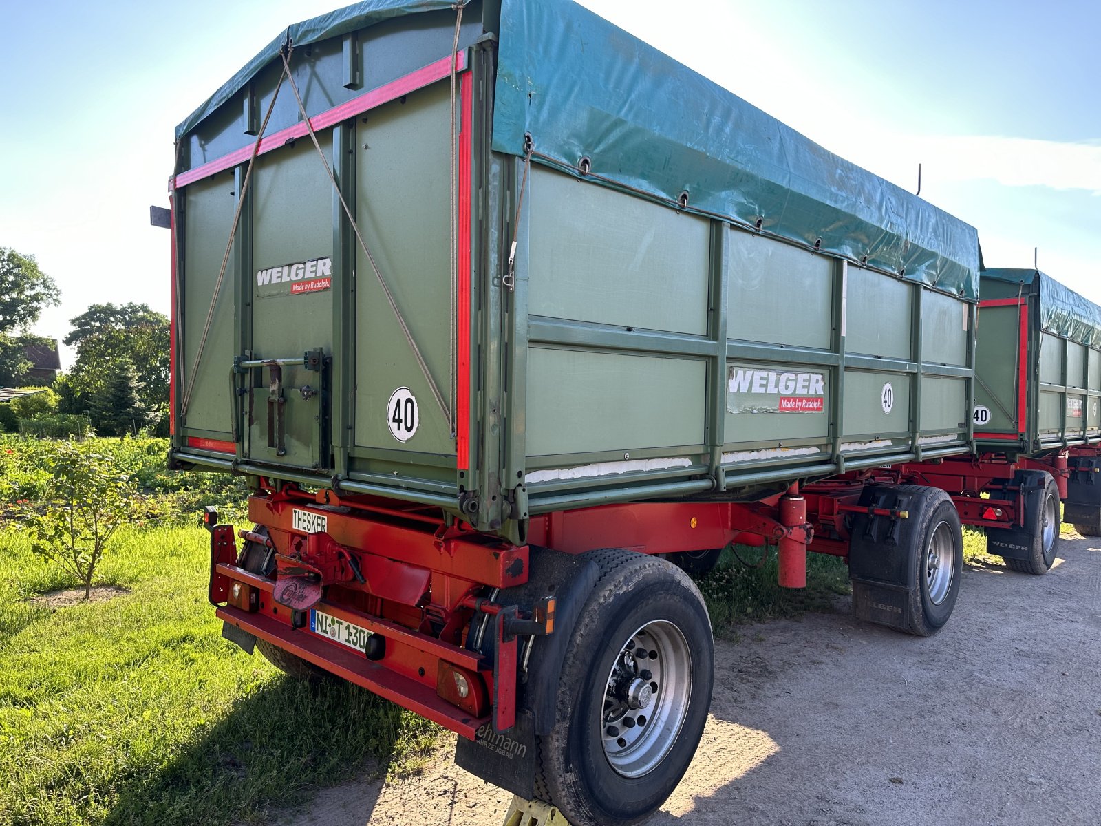 Kipper del tipo Rudolph DK 280 W, Gebrauchtmaschine en Schweringen (Imagen 5)