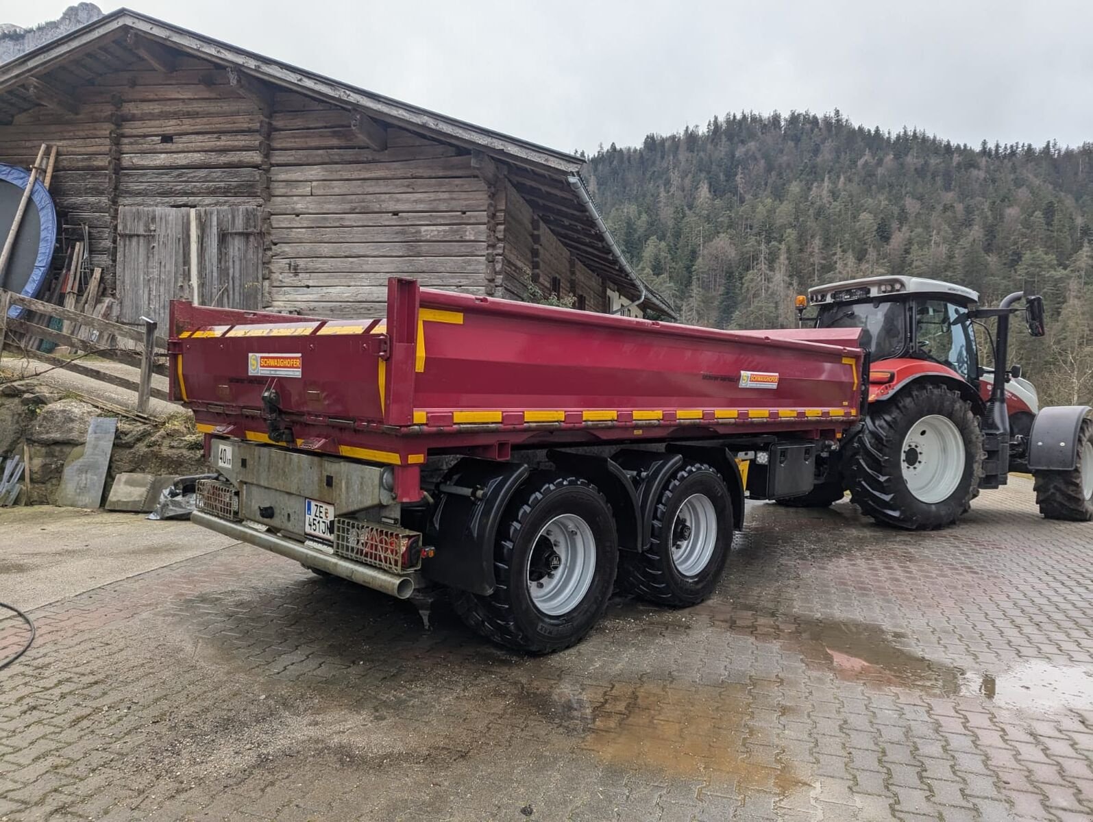 Kipper typu Schwaighofer KIPPER Tandem, Gebrauchtmaschine w Bergheim (Zdjęcie 4)