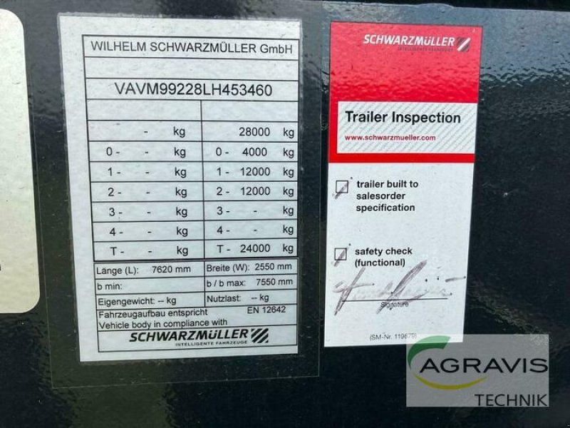 Kipper typu Schwarzmüller TP 22 MULDE, Gebrauchtmaschine v Northeim (Obrázek 12)