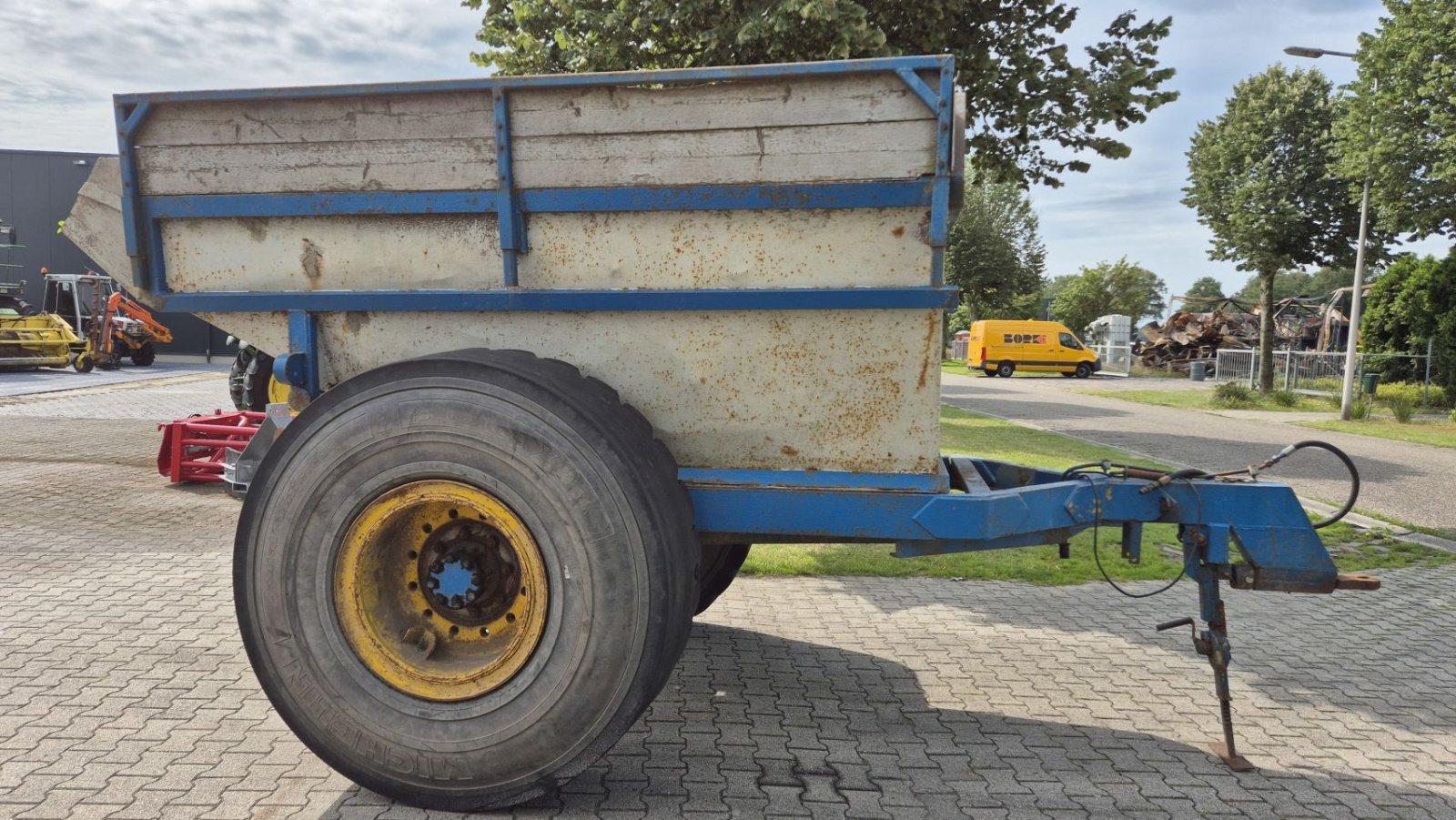 Kipper Türe ait Sonstige ALASCO K05E Gronddumper Zandkipper, Gebrauchtmaschine içinde Schoonebeek (resim 4)