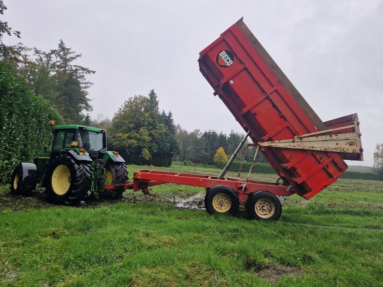 Kipper Türe ait Sonstige dewa silagewagen 4x4, Gebrauchtmaschine içinde Oirschot (resim 7)