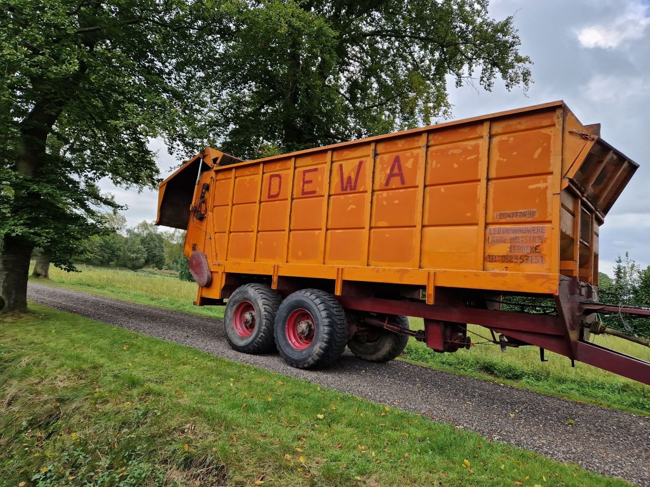 Kipper des Typs Sonstige dewa silagewagen 4x4, Gebrauchtmaschine in Oirschot (Bild 2)