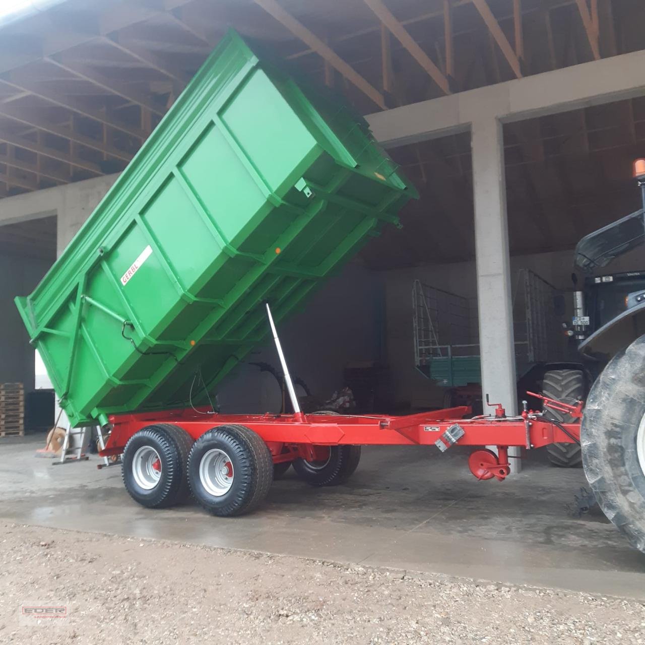 Kipper tip Sonstige Gerbl TWK 8000, Gebrauchtmaschine in Wlpertskirchen (Poză 1)