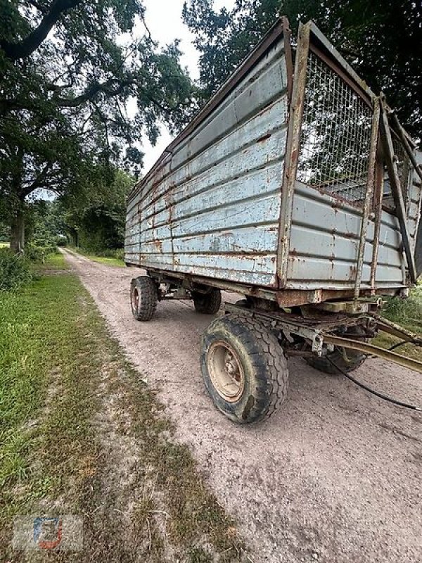 Kipper Türe ait Sonstige HW 80 Anhänger 12 Tonnen Häckselwagen, Gebrauchtmaschine içinde Fitzen (resim 12)